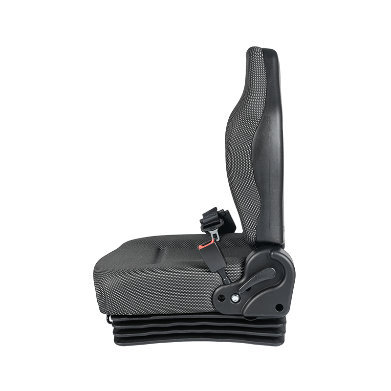 BF6-3 EN13490 IT1认证带可回弹安全带减震前移式锂电叉车座椅